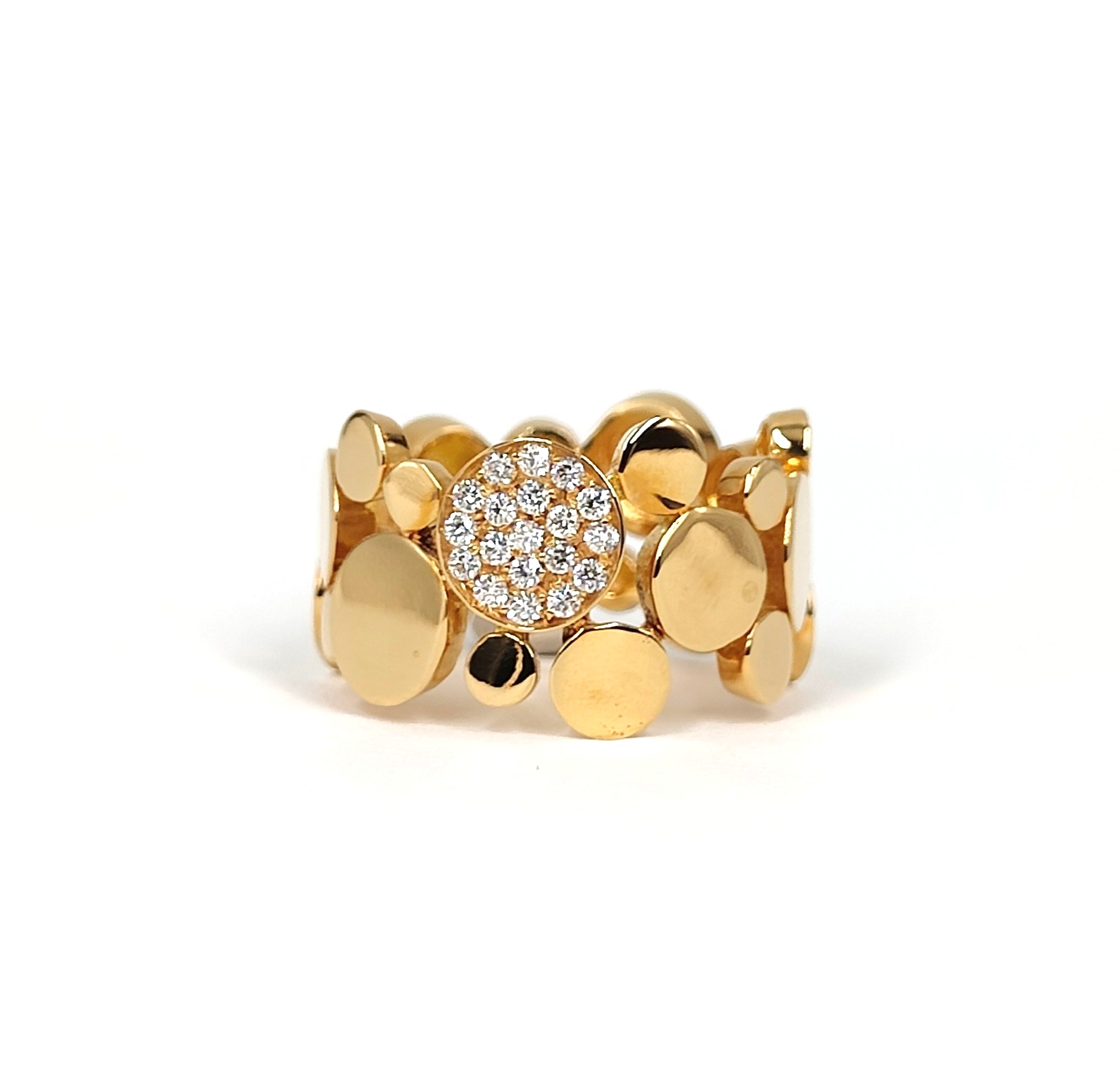 bague-effet-bulle-et diamants-bijouterie mohedano